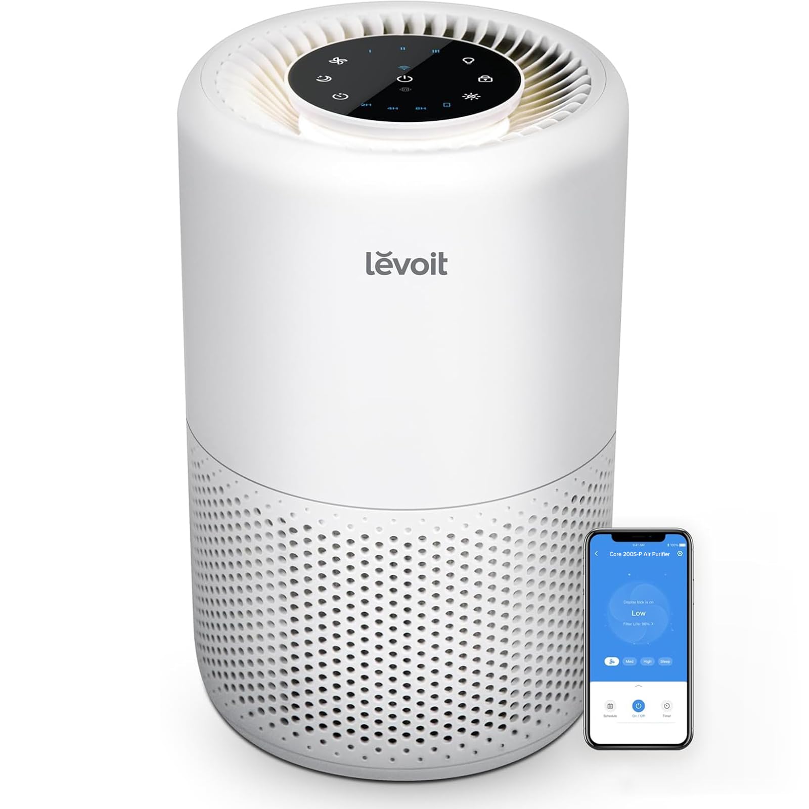  LEVOIT Smart WiFi Air Purifier for Home Bedroom Best Seller
| LEVOIT Dorm Room Air Purifier with Sleep Mode White
| LEV