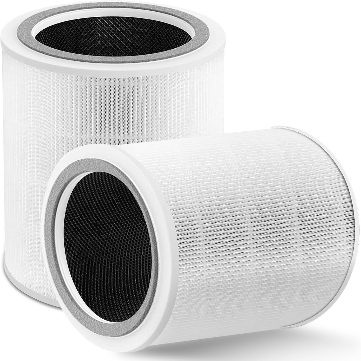 LEVOIT Core 400S Replacement Filter, 3-in-1 Activated Carbon Pre-Filter, Core400S-RF (LRF-C401S-WUS), 2 Pack, White