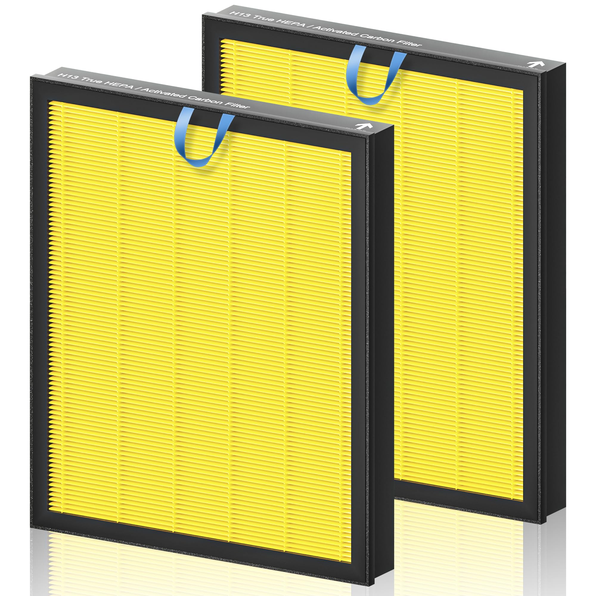  Vital 200S Pet Care H13 True HEPA & High-Efficiency Activated Carbon Replacement Filter for LEVOIT Air Purifier, Vital 